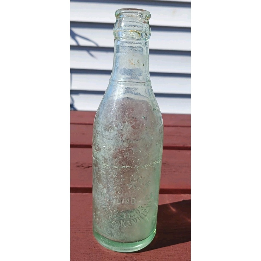 VIRGINIA COCA COLA BOTTLE-Martinsville-S /S-Crown Top-1920s